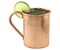 GC Home & Garden 5" Copper Colored Solid Moscow Mule 16 oz Mug with Handle